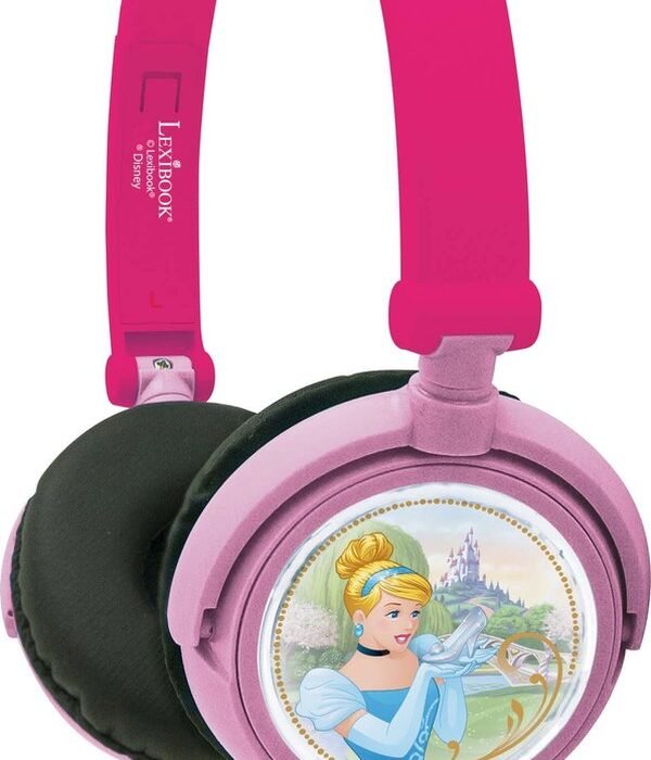 Lexibook Disney Princess - On-ear kids koptelefoon - Roze