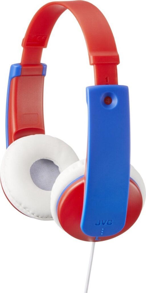 JVC HA-KD7 - On-ear kids koptelefoon - Rood