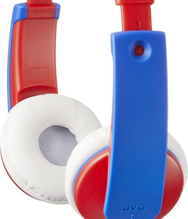 JVC HA-KD7 - On-ear kids koptelefoon - Rood