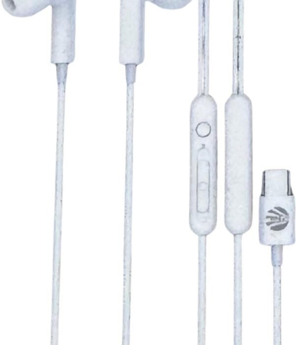 Oortjes met Draad - In-Ear Oordopjes met Draad - Oortjes met Draad en Microfoon - Wit