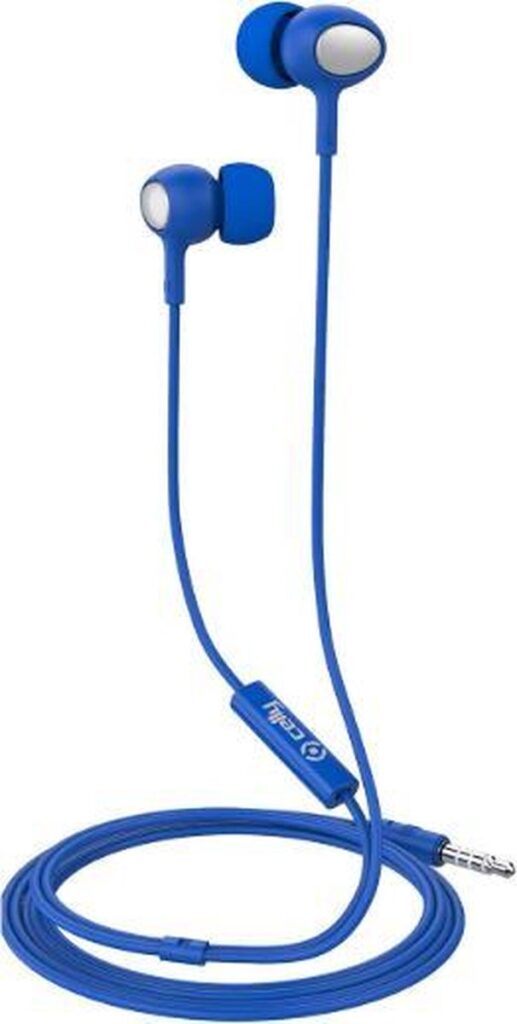 In-Ear Stereo Oordopjes UP500, Blauw - Kunststof - Celly