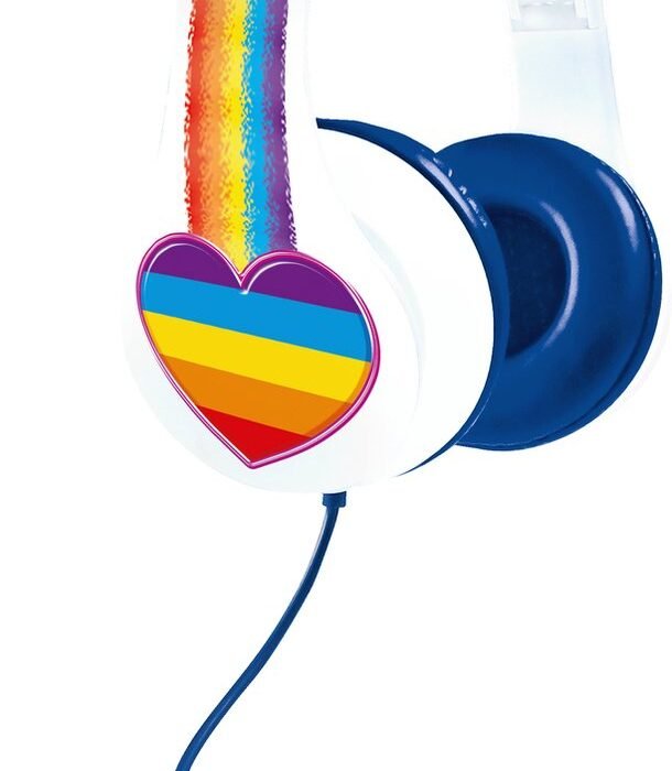 K3 koptelefoon - hoofdtelefoon regenboog - begrensd op 85 dB