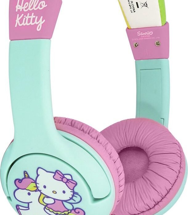 Hello Kitty - kinder koptelefoon - volumebegrenzing - verstelbaar - comfortabel