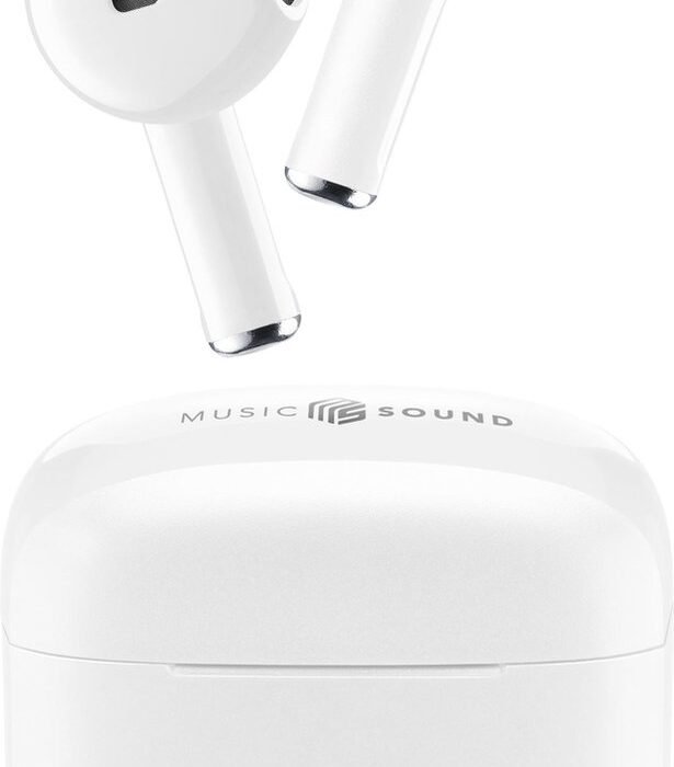 Music Sound Swag Headset Draadloos In-ear Oproepen/muziek Bluetooth Wit