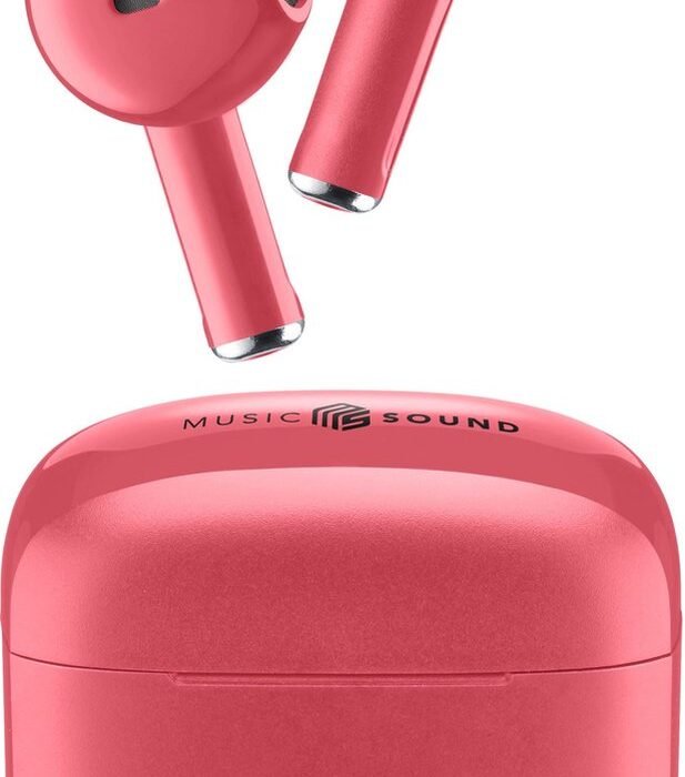 Music Sound Swag Headset Draadloos In-ear Oproepen/muziek Bluetooth Roze