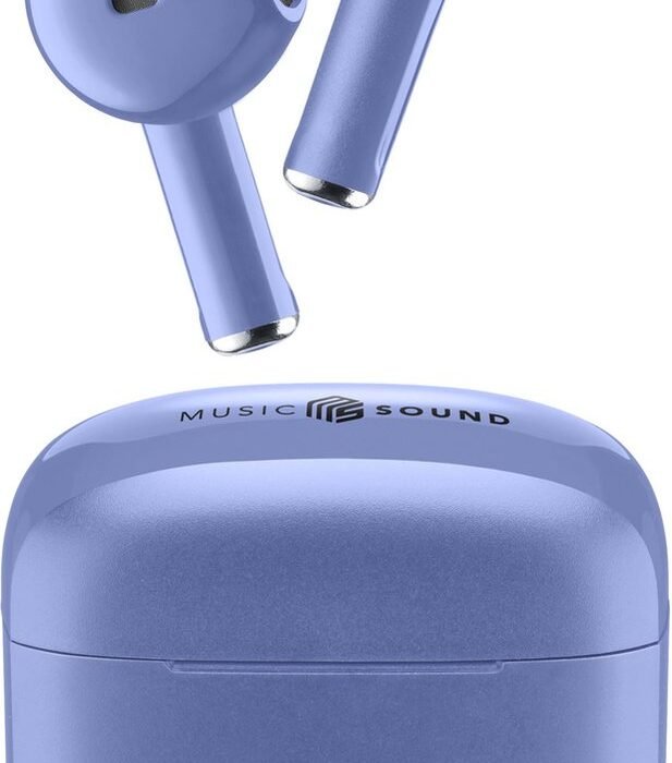 Music Sound Swag Headset Draadloos In-ear Oproepen/muziek Bluetooth Blauw
