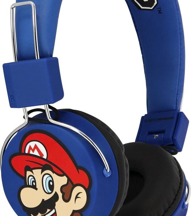 Super Mario - Mario & Luigi - koptelefoon - inklapbaar - verstelbaar - comfortabel