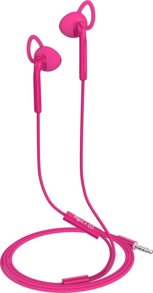 Stereo Oordopjes UP400 Active Sport, Roze - Kunststof - Celly