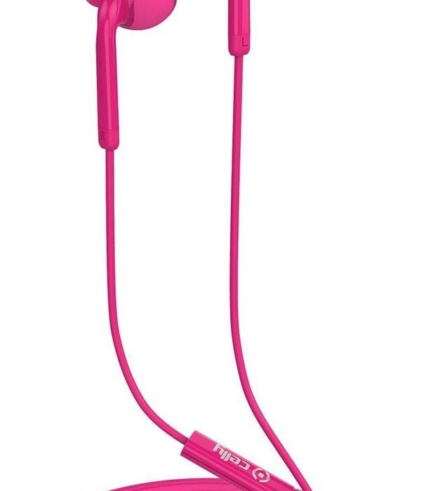 Stereo Oordopjes UP400 Active Sport, Roze - Kunststof - Celly