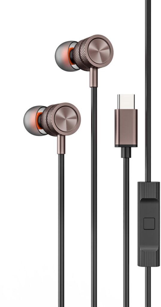 Otronica Oortjes met Draad 707 voor Samsung S24 / S24 plus S24 Ultra / iPhone 15 / 15 pro / 15 Pro max - Oordopjes met microfoon - USB-C aansluiting