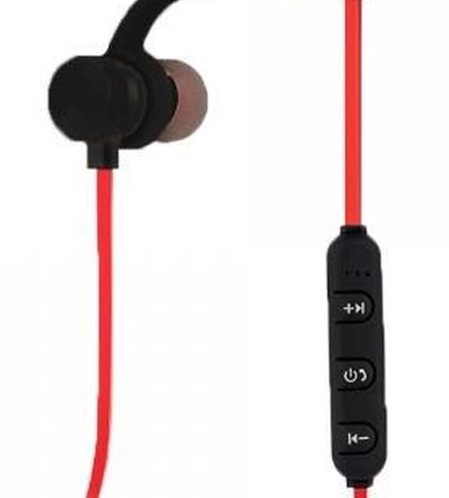 Esperanza EH186K hoofdtelefoon/headset Draadloos In-ear Sporten Bluetooth Zwart, Rood