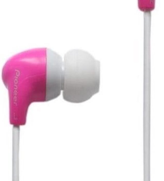 Pioneer SE-CL501 - In-ear koptelefoon - Roze/Wit