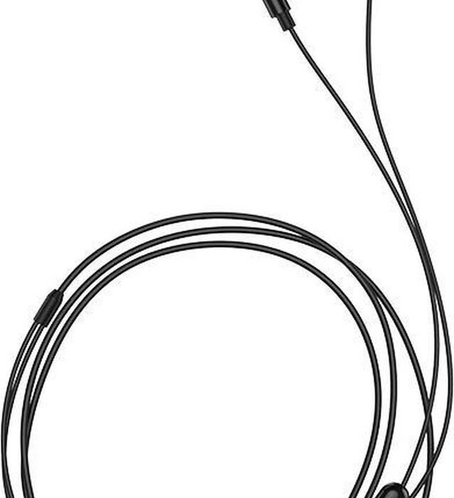 Universele Oordopjes met microfoon - 3,5mm jack - Zwart