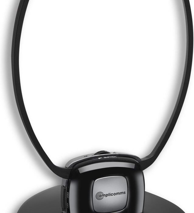 amplicomms TV2500 Stereo Versterker Hoofdtelefoon voor audio en televisie