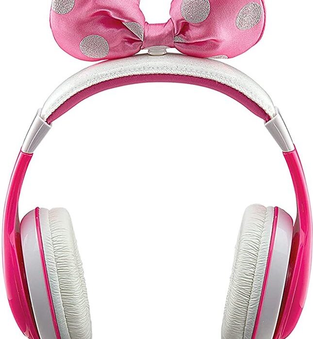 Disney Junior Minnie Koptelefoon - Headphones - Hoofdtelefoon met strik - Roze