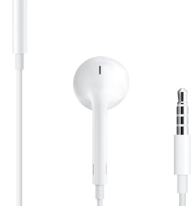 Apple EarPods - In-ear hoofdtelefoons met micro oordopje - met bekabeling - 3,5 mm-stekker