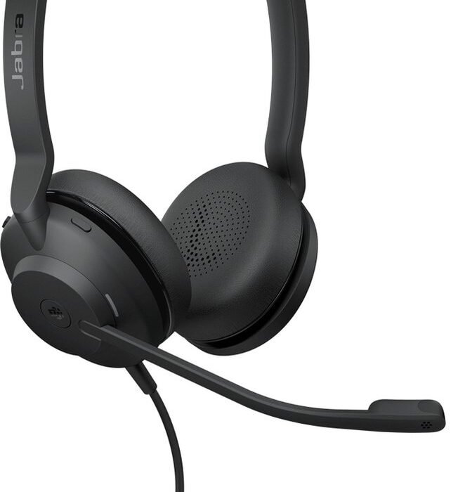 Jabra Evolve2 30 Headset Bedraad Hoofdband Kantoor/callcenter USB Type-C Zwart