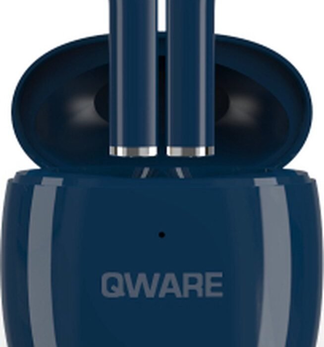 Qware Sound - Draadloze Oordopjes – Oordopjes Draadloos - Wireless Earbuds - In-Ear - Bluetooth Oortjes - Wireless EarPods - Blauw
