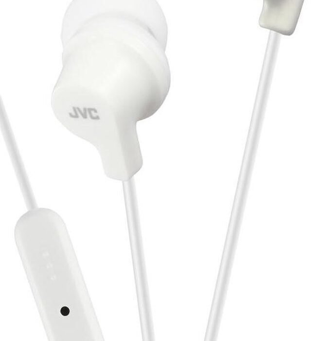JVC HA-FR15-W-EF - In-ear hoofdtelefoon met afstandsbediening en microfoon - Wit
