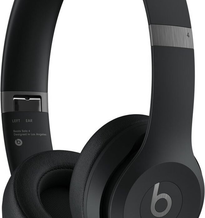 Beats Solo 4 Draadloze Koptelefoon Mat Zwart