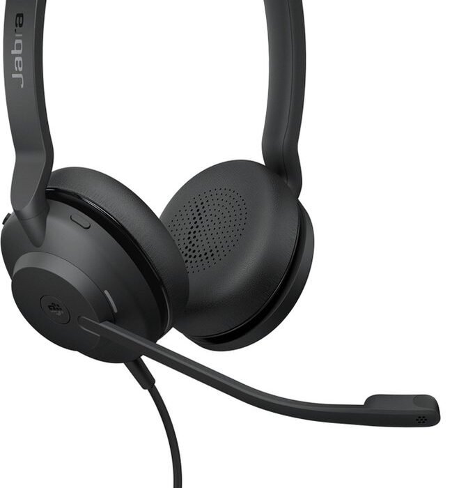 Jabra Evolve2 30 Headset Bedraad Hoofdband Kantoor/callcenter USB Type-A Zwart