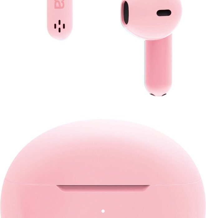 Urbanista Austin – Bluetooth oordopjes – 20 uur speeltijd – Spatwaterdicht – Touch bediening – USB-C – In-Ear oordopjes – Roze