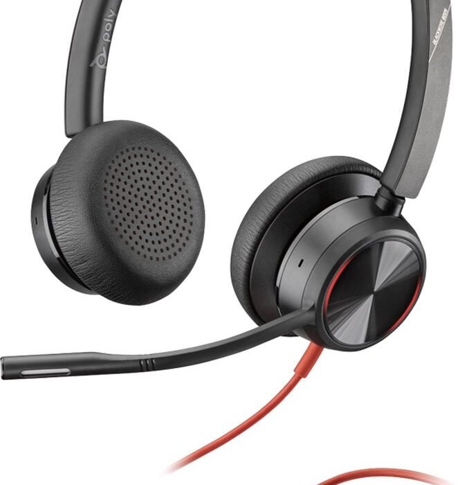 Headphones Poly Blackwire 8225 Black