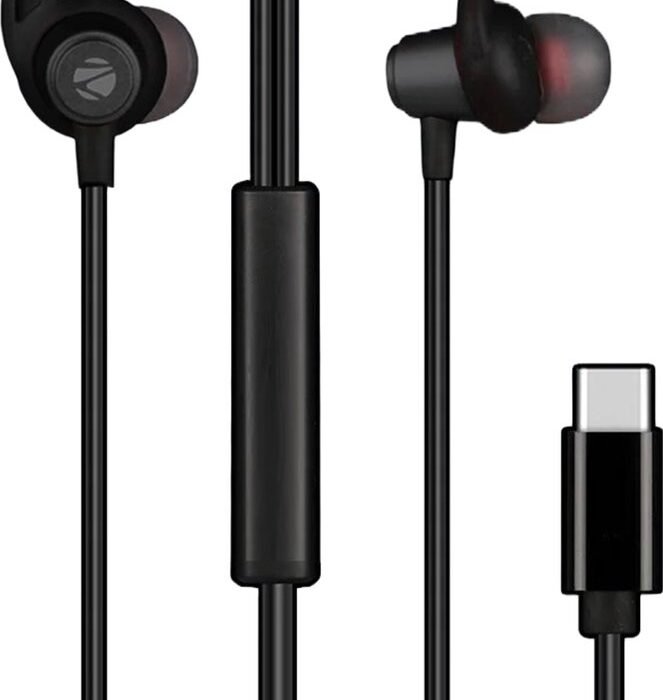Phreeze USB C Oortjes voor Samsung - Sport Headset Oordopjes met USB-C Aansluiting - Oortjes met Draad - Geschikt voor S23, S22, S21, S20 Plus Ultra, A53, A52