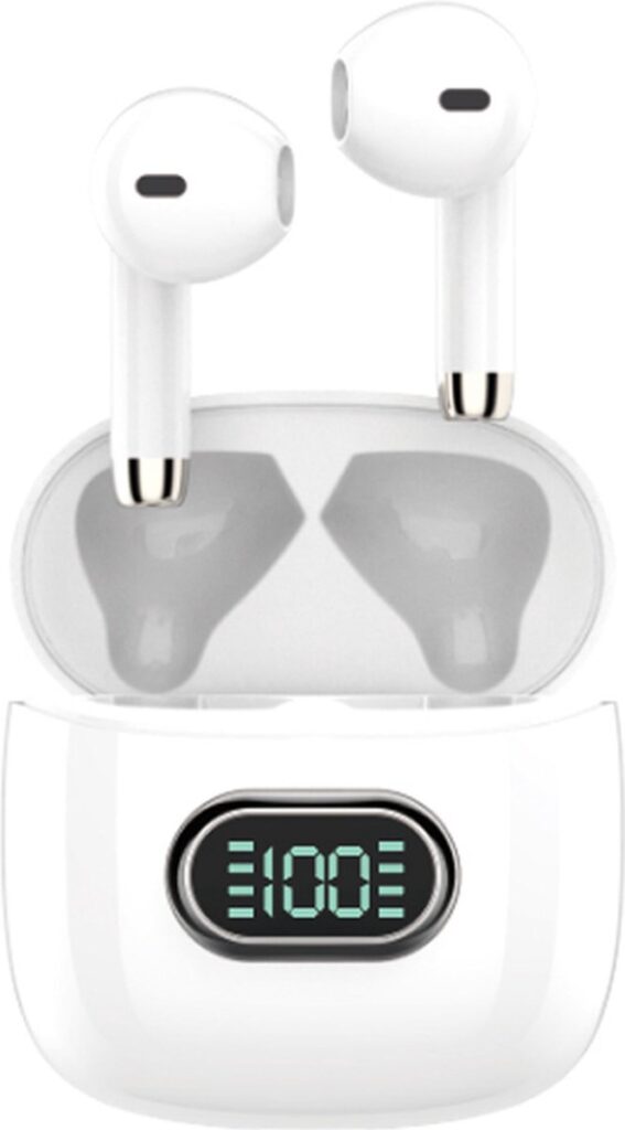 Draadloze Oordopjes - Bluetooth - EarBuds - Lange Batterijduur - Comfortabel Draagcomfort - Goede Geluidskwaliteit
