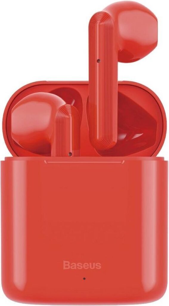 Bluetooth Oordopjes van Baseus - Rood