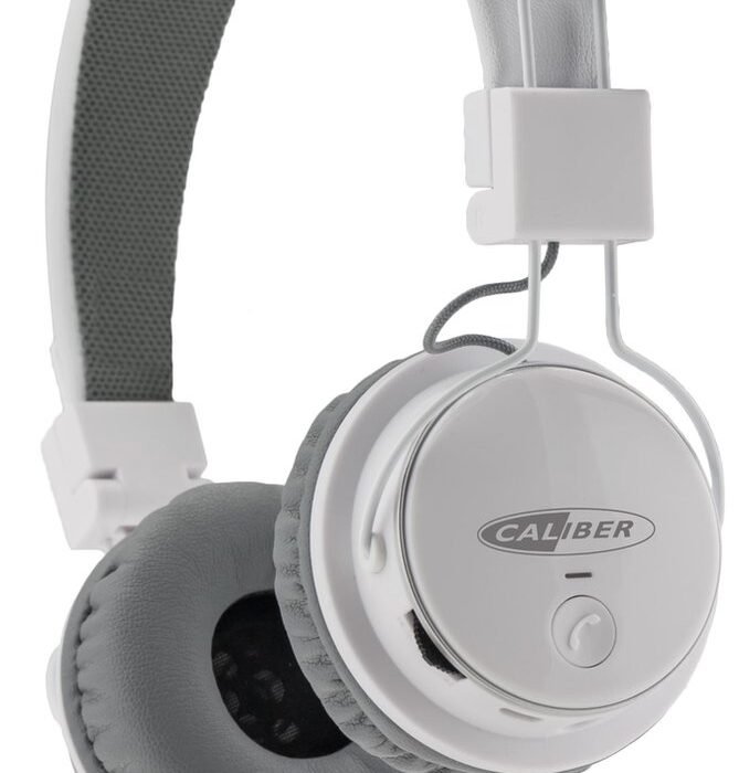 Caliber MAC501BT/W - On Ear Koptelefoon met Bluetooth - Wit