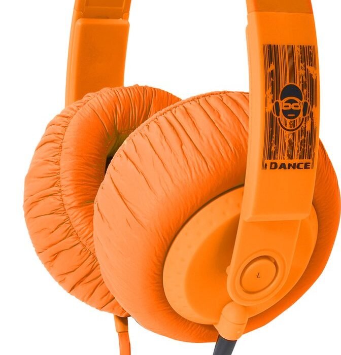 iDance SDJ850 Oranje Supraaural Hoofdband koptelefoon