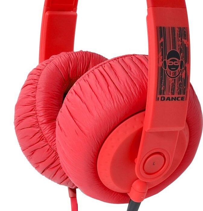 iDance SDJ750 Rood Supraaural Hoofdband koptelefoon