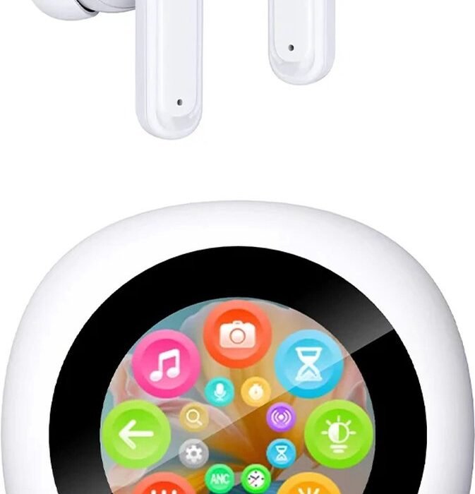 Otium Orb - draadloze oordopjes - Bluetooth oordopjes - Draadloze oortjes - Oortjes draadloos - Geschikt voor Smartphone & Laptop - Wit