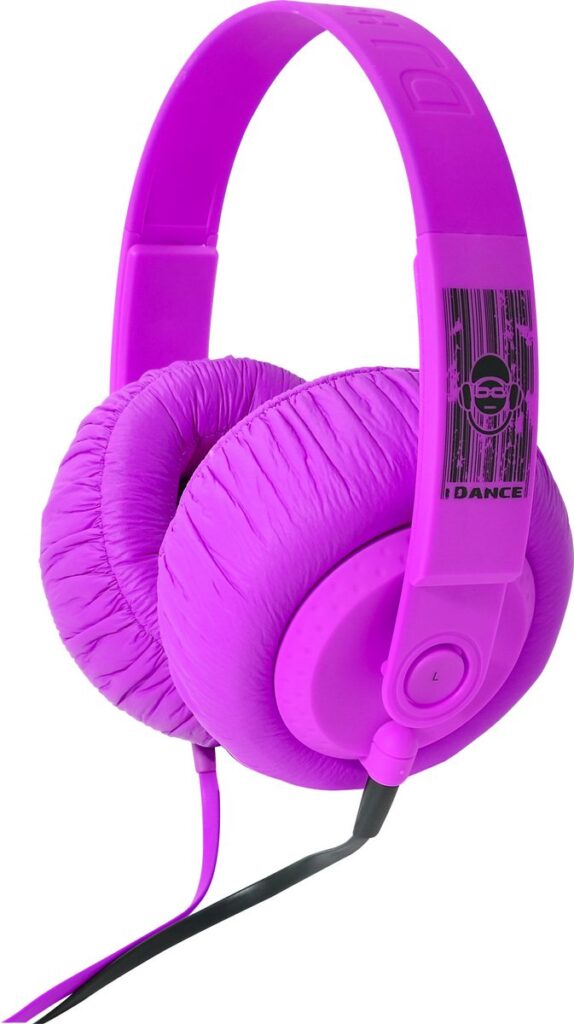iDance SDJ550 Paars Supraaural Hoofdband koptelefoon