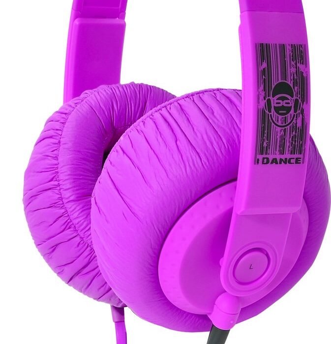 iDance SDJ550 Paars Supraaural Hoofdband koptelefoon