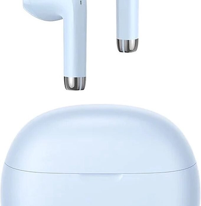 USAMS YO17 - Draadloze Bluetooth 5.3 Oordopjes Headset met ANC Actieve Ruisonderdrukking - 35dB Hybride Hoofdtelefoon - Blauw