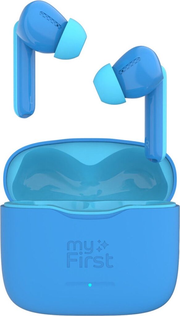 myFirst CareBuds Blauw - koptelefoon kinderen - Kinder koptelefoon - koptelefoon kind - koptelefoon kinderen draadloos - koptelefoon kinderen geluidsdempend