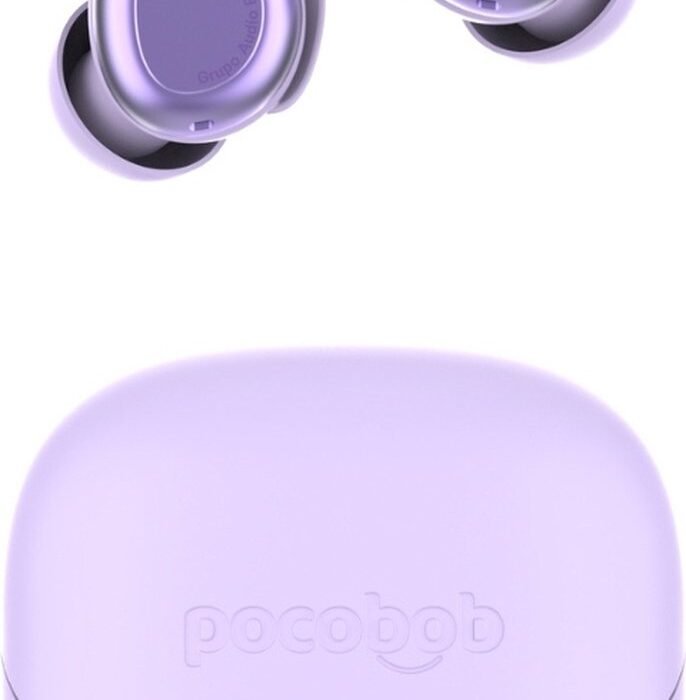 pocobob® Z draadloze oortjes - Purple Amatista - bluetooth oordopjes - kleine oordopjes - in ear oortjes - met microfoon - ook voor slapen - Met pocobob APP voor je smartphone