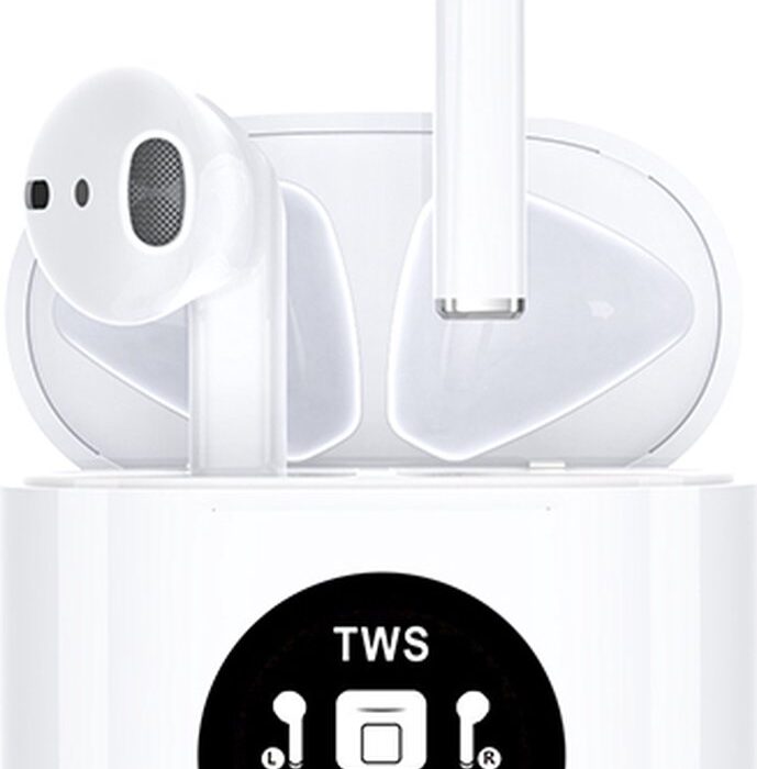 JAP Sounds AP80 - Draadloze oordopjes met oplaadcase - 24/u Luistertijd - Bluetooth - Earbuds wireless - Sport oortjes - Geschikt voor apple, iphone, android, samsung etc.