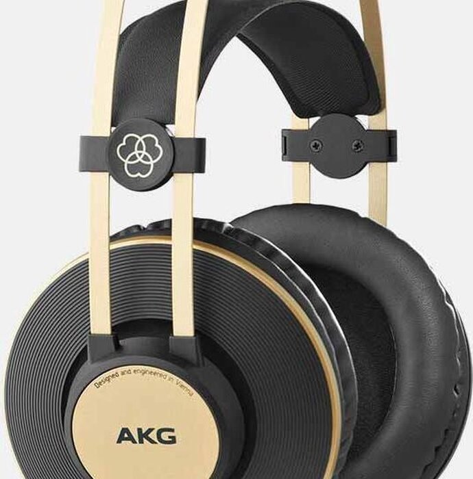 AKG K92 Zwart, Goud Circumaural Hoofdband koptelefoon