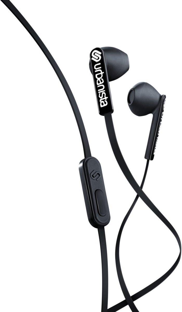 Urbanista San Francisco – In-ear Oordopjes – 3,5 mm – Met Microfoon – Zwart