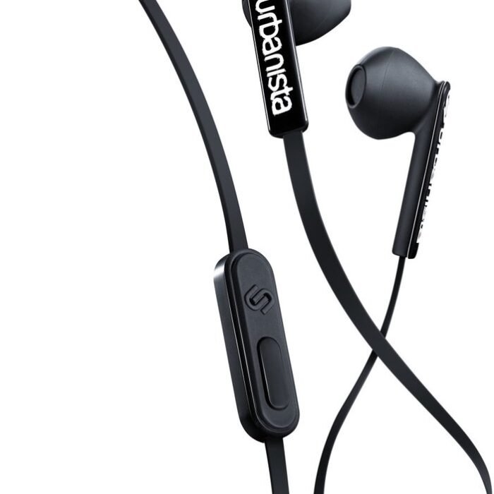 Urbanista San Francisco – In-ear Oordopjes – 3,5 mm – Met Microfoon – Zwart