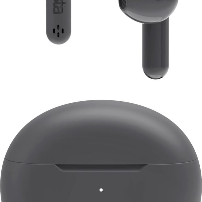 Urbanista Austin – Bluetooth oordopjes – 20 uur speeltijd – Spatwaterdicht – Touch bediening – USB-C – In-Ear oordopjes – Grijs