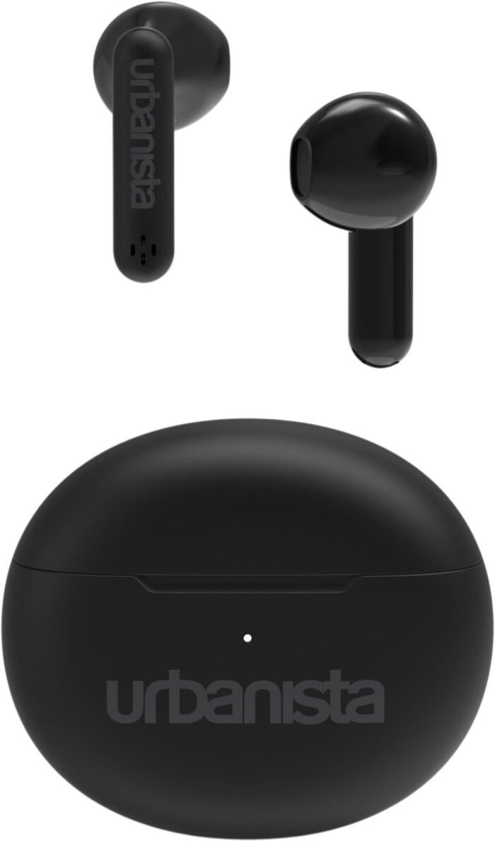 Urbanista Austin – Bluetooth oordopjes – 20 uur speeltijd – Spatwaterdicht – Touch bediening – USB-C – In-Ear oordopjes – Zwart