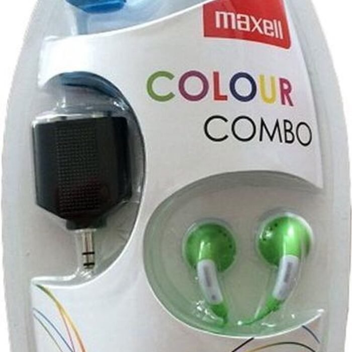 Maxell Colour Combo kleur Groen - Blauw met splitter