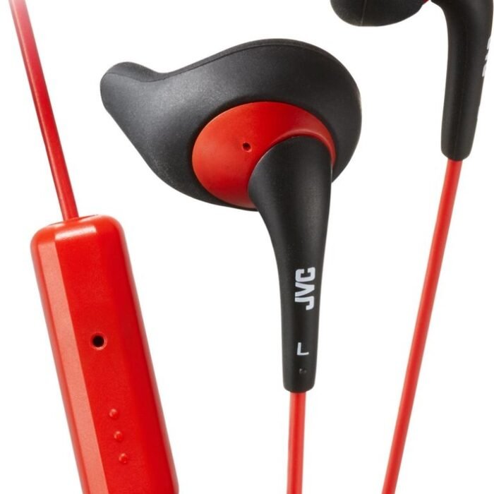 JVC HA-ENR15-BRE - In Ear hoofdtelefoon - Zwart/Rood