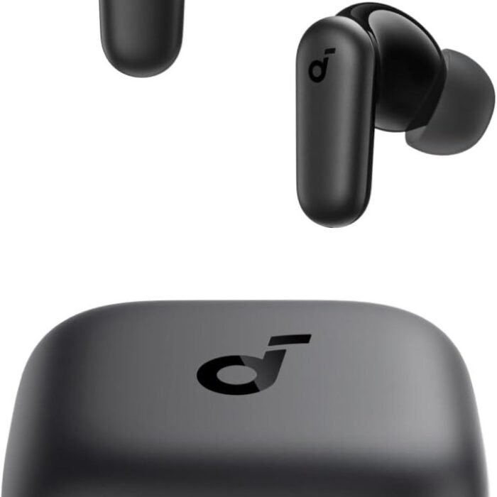 soundcore by Anker P30i Draadloze Oordopjes Zwart - Earbuds - Active Noise Cancelling, Multipoint Connection, 45 uur accuduur, Bluetooth 5.4, IP54 spatwaterbestendig, Telefoonhouder