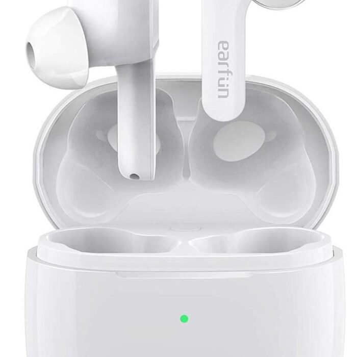 EarFun Air Draadloze 5.0 oordopjes - In-ear - IPX7 waterproof - Draadloos opladen - Touch control - Wit
