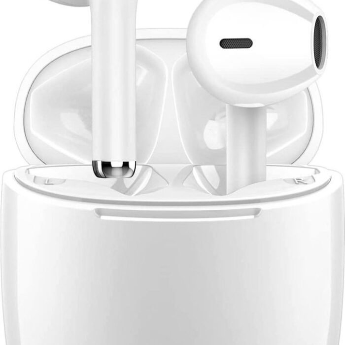 Nubex® Draadloze Oordopjes met Oplaadcase - Bluetooth - Oordopjes Draadloos - Sport Earbuds - Oortjes draadloos - Wit